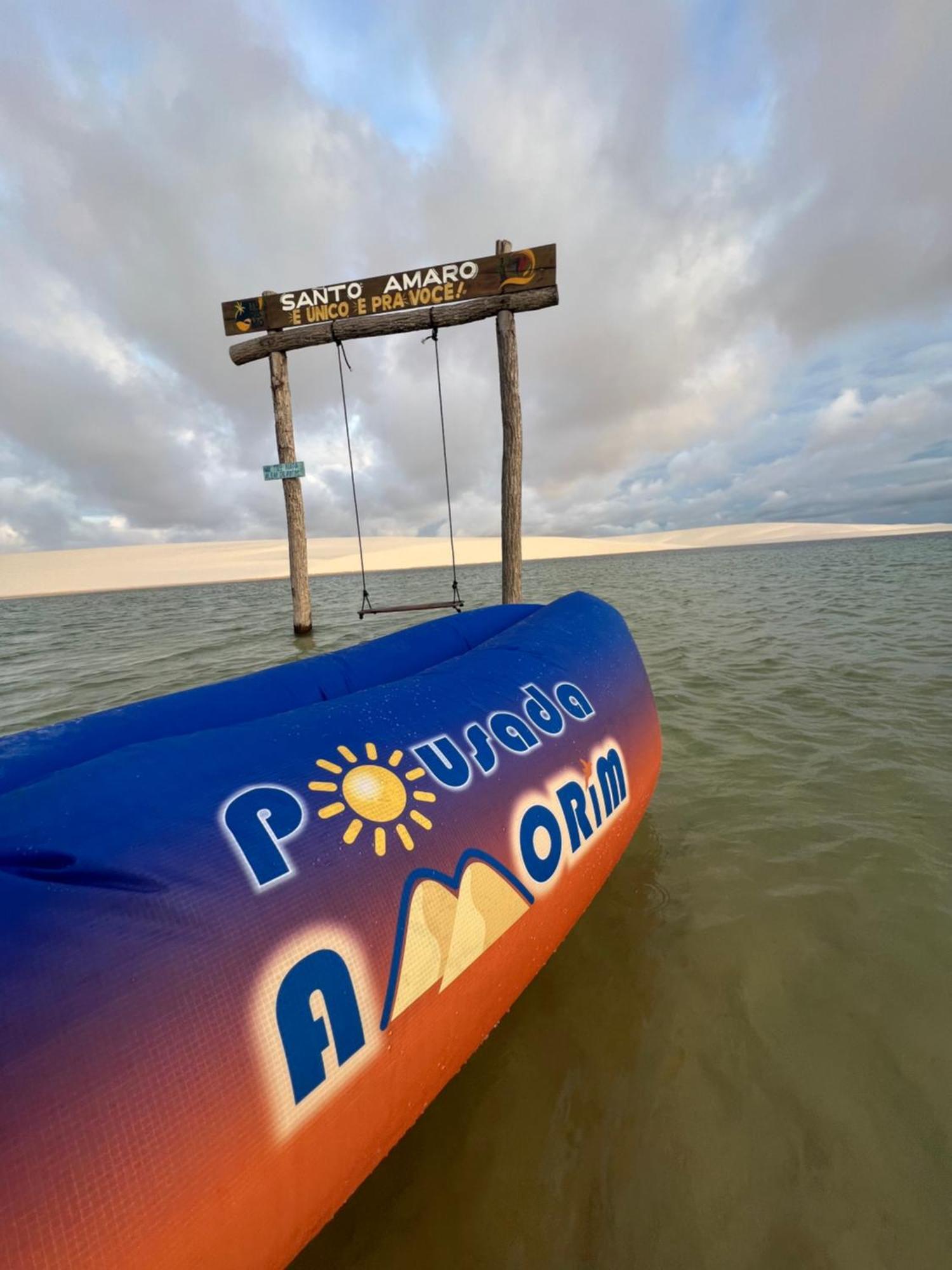 Pousada Amorim Santo Amaro do Maranhao Exterior foto